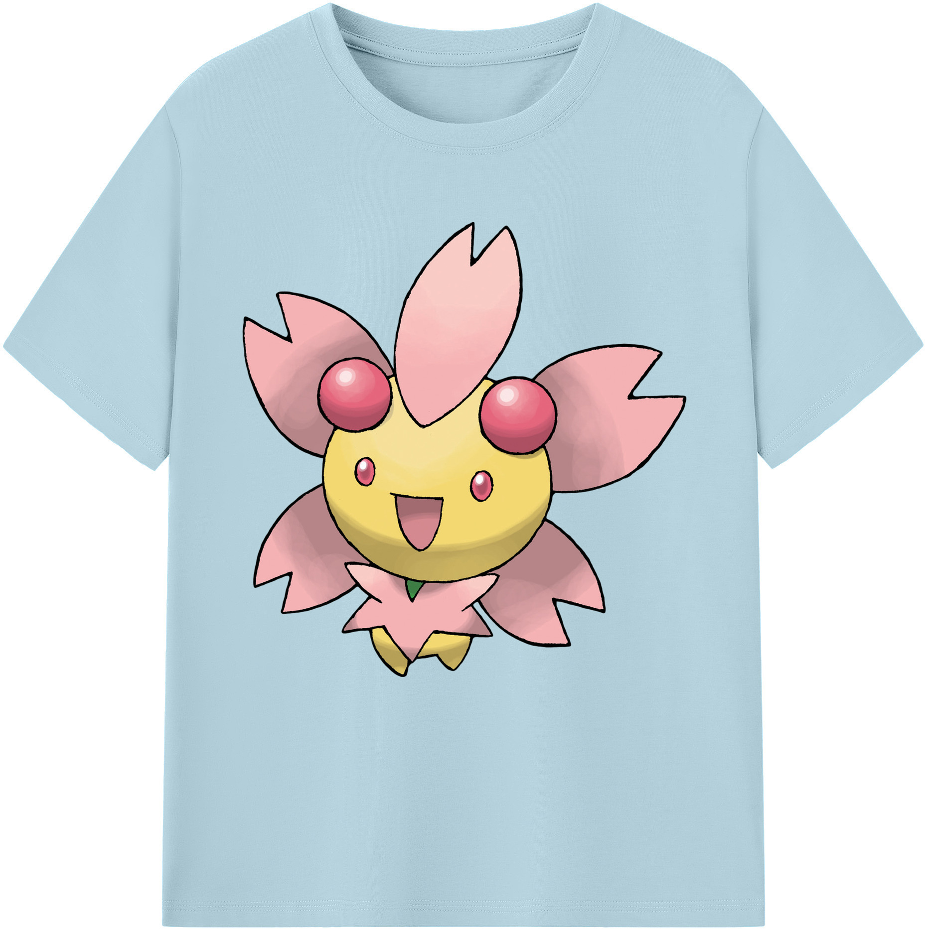 （画像用） ポケットモンスター Pokémon 綿100％半袖Tシャツ（フロントプリント）